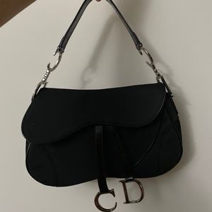 Christian Dior Double saddle bag